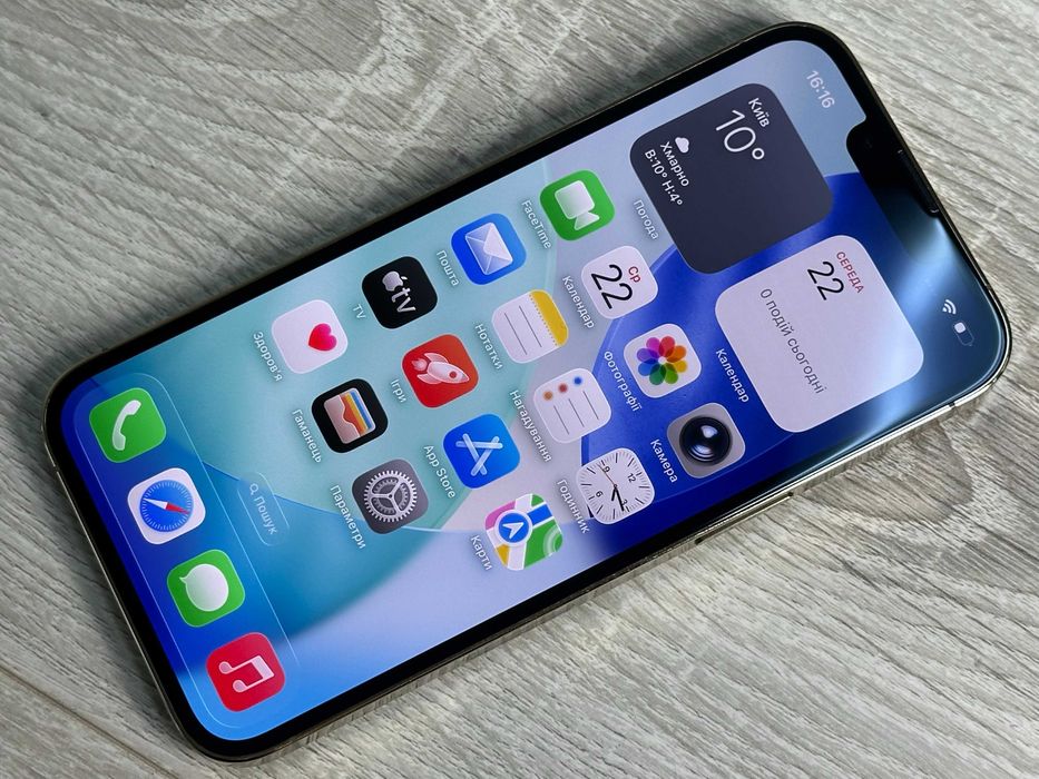 Apple iPhone 13 Pro - 512GB - Gold Neverlock ІДЕАЛ 100% АКУМУЛЯТОР