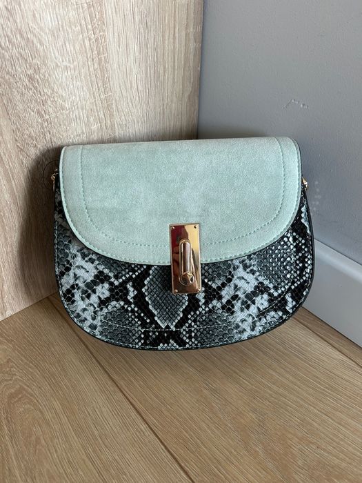 Mała miętowa torebka Orsay