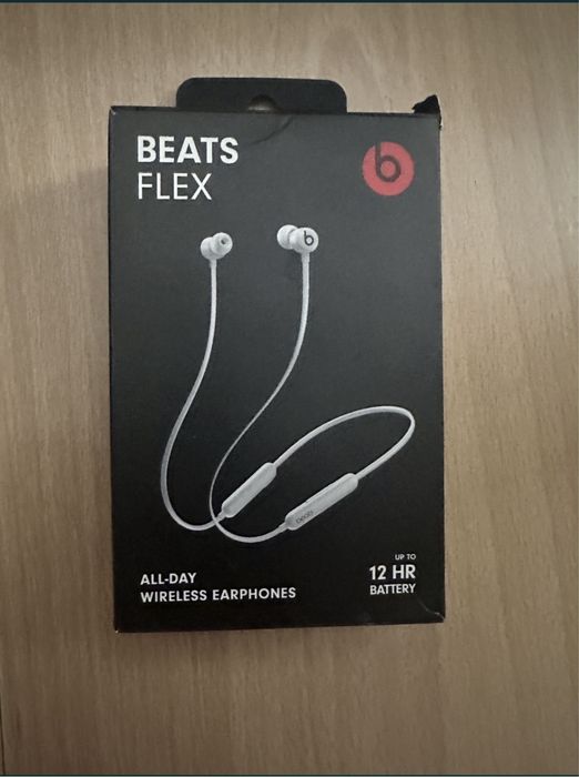 Sluchawki Apple Beats Flex Biale