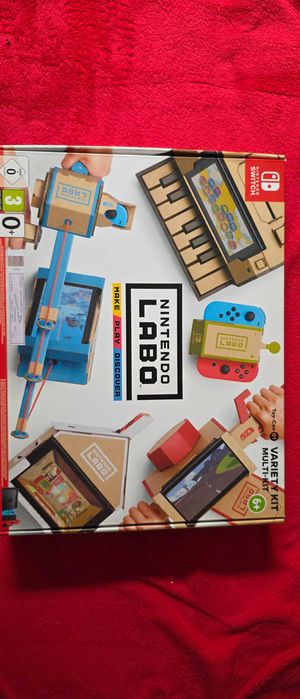 Nintendo Switch Lite – Azul | Como Nova | Com Caixa + Nintendo Labo – Variety Kit (Toy-Con 01) | Nintendo Switch | NOVO