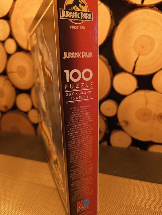 MB Puzzle 100 Jurassic Park 1993