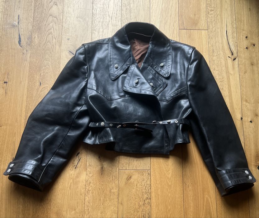 Unikat Vintage: Skórzana Kurtka Oversize