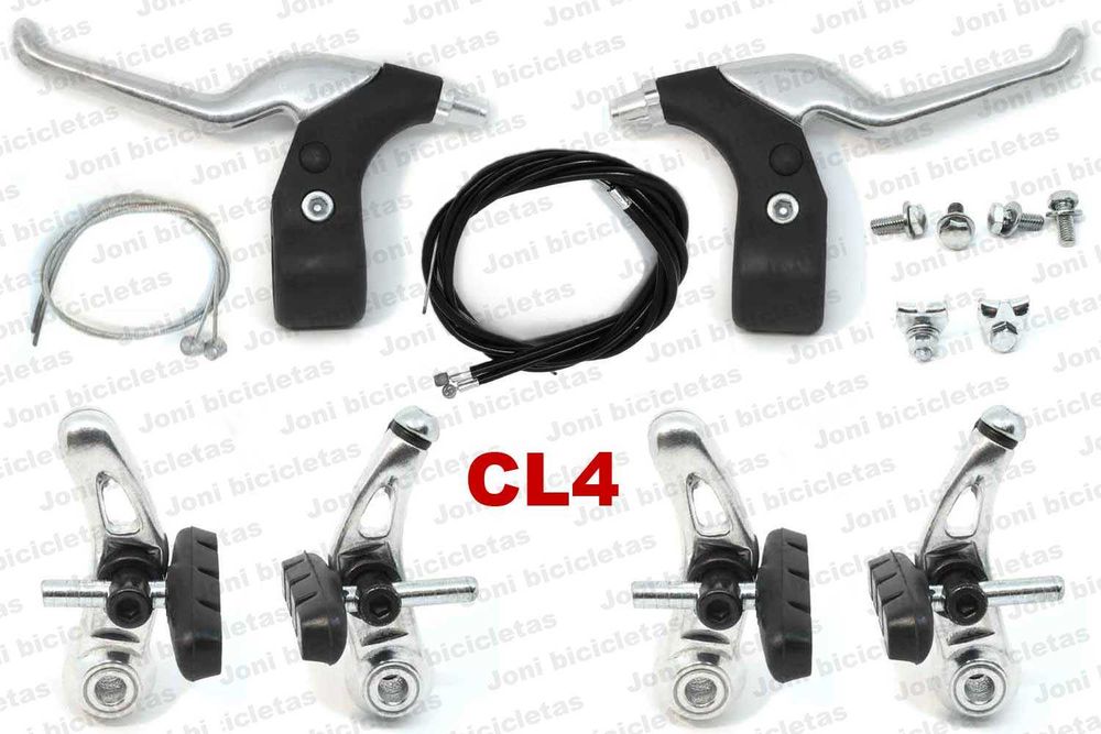 Travões V-Brake e cantilever de bicicleta