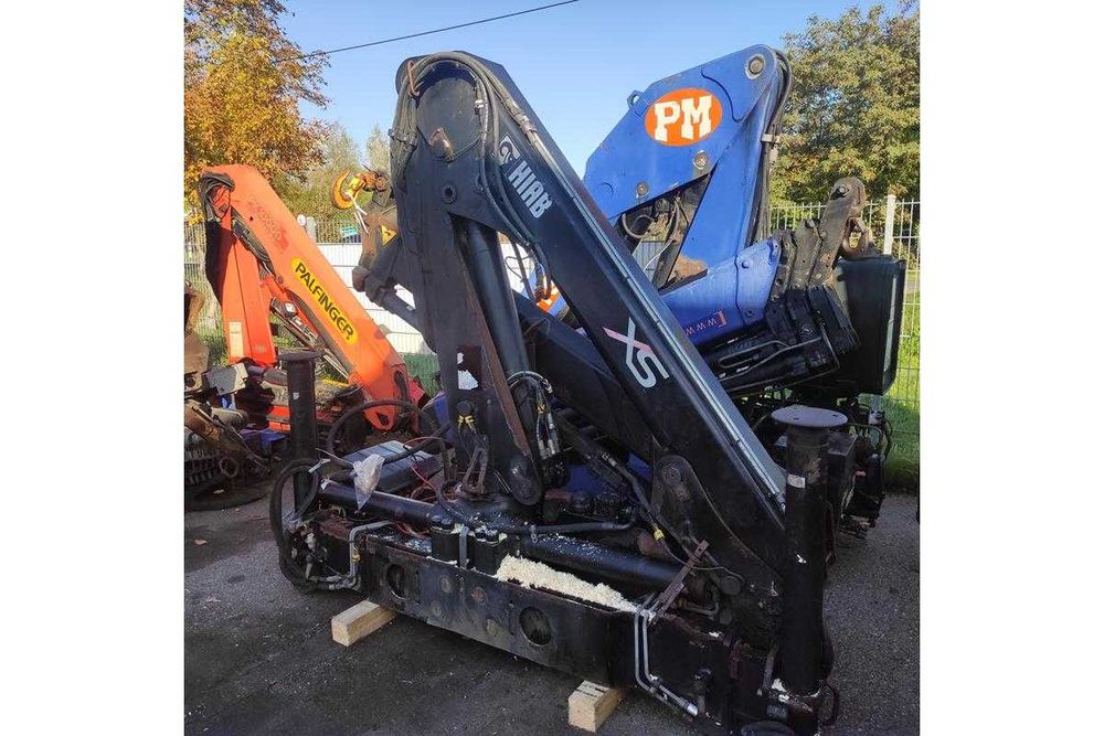 hds manipulator hiab 099 palfinger fassi żuraw hmf terex
