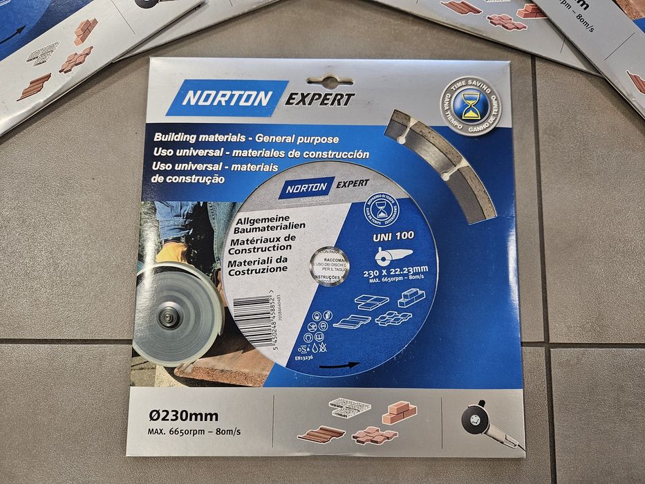 Tarcza Diamentowa Norton Expert 230mm Pakiet - 5szt SKLEP