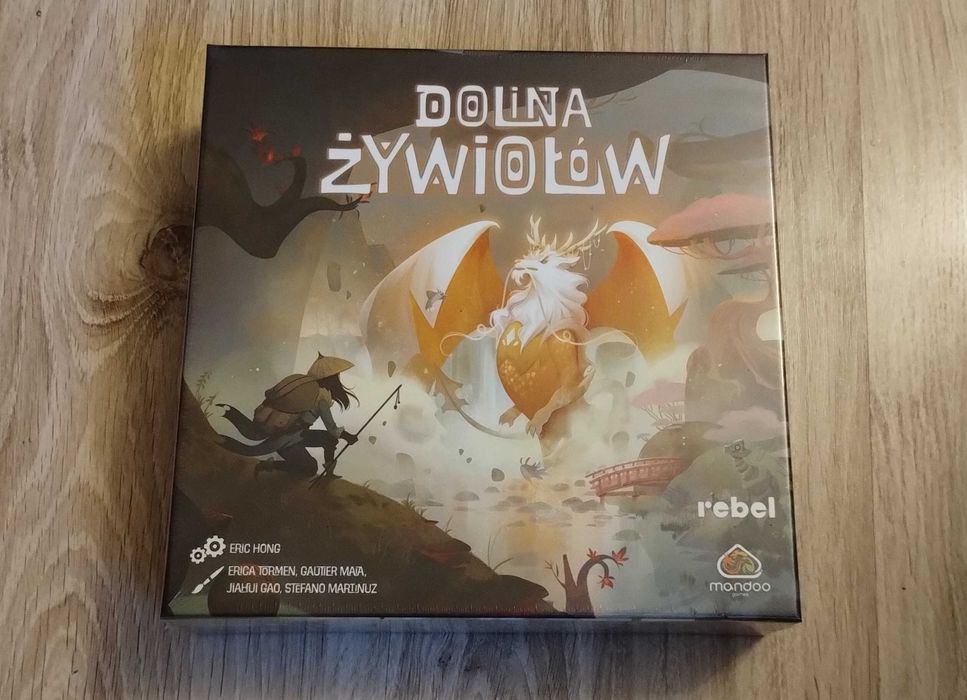 Dolina żywiołów, gra planszowa, nowa, w folii