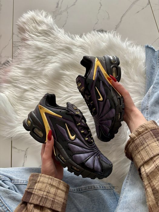 !БЕЗ Передплат! Nike Air Max Tailwind V x Skepta Black Gold | скепта