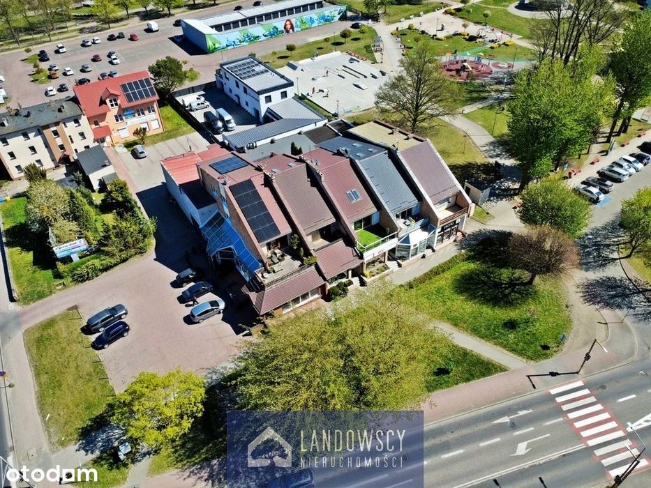 Lokal z przestronnym mieszkaniem w centrum miasta