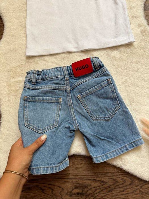 Дитячі джинсові шорти Kids' loose-fit shorts in blue denim