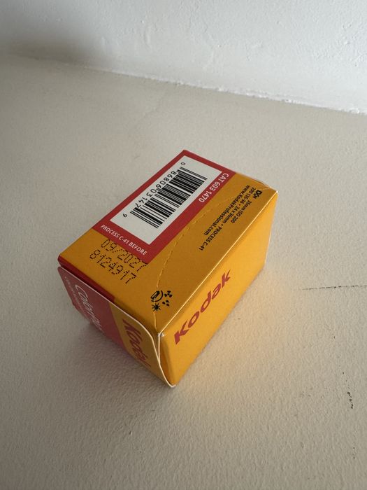 Rolo fotográfico Kodak , Cores, 36 - 200