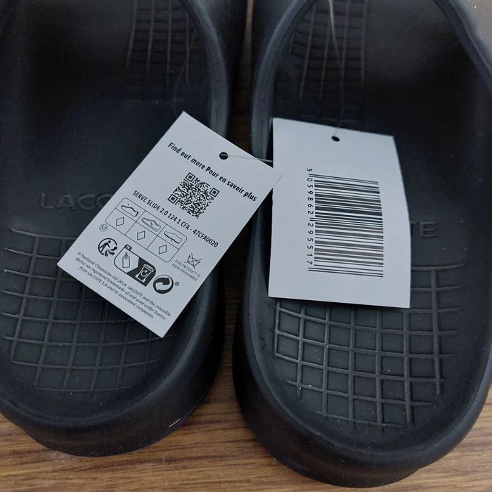 Klapki damskie lacoste serve slide 38