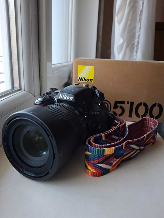 Фотоапарат Nikon D5100 + kit об'єктив 18-105 мм