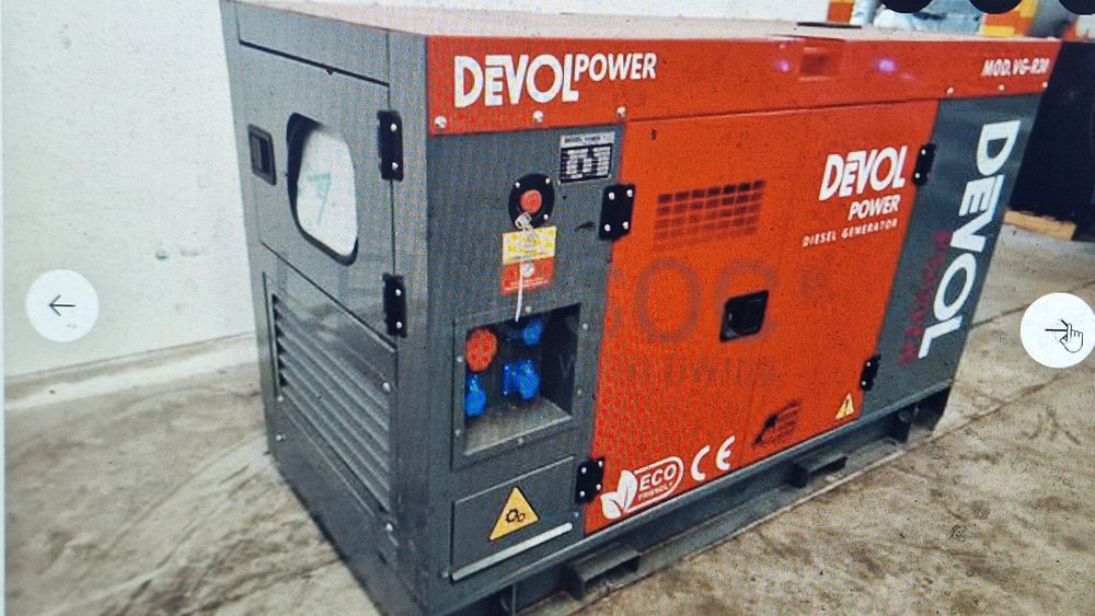 Geradores A diesel de 32 kva tráfico e monofasico novo