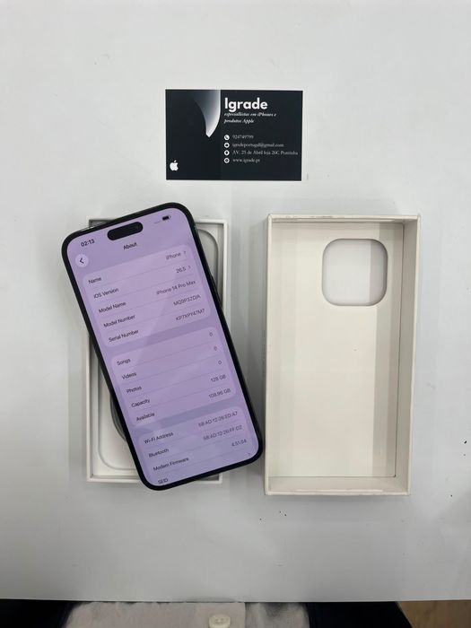 Iphone 14 Pro Max de 128GB impecavel