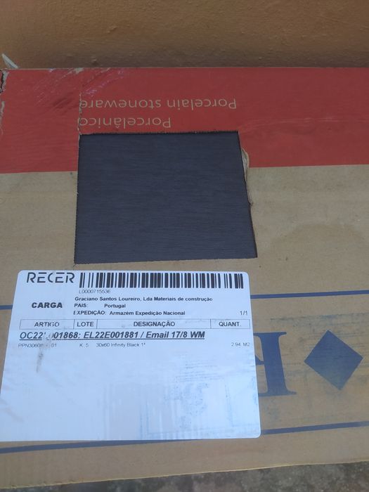 Mosaicos recer 30x60 Infinity black