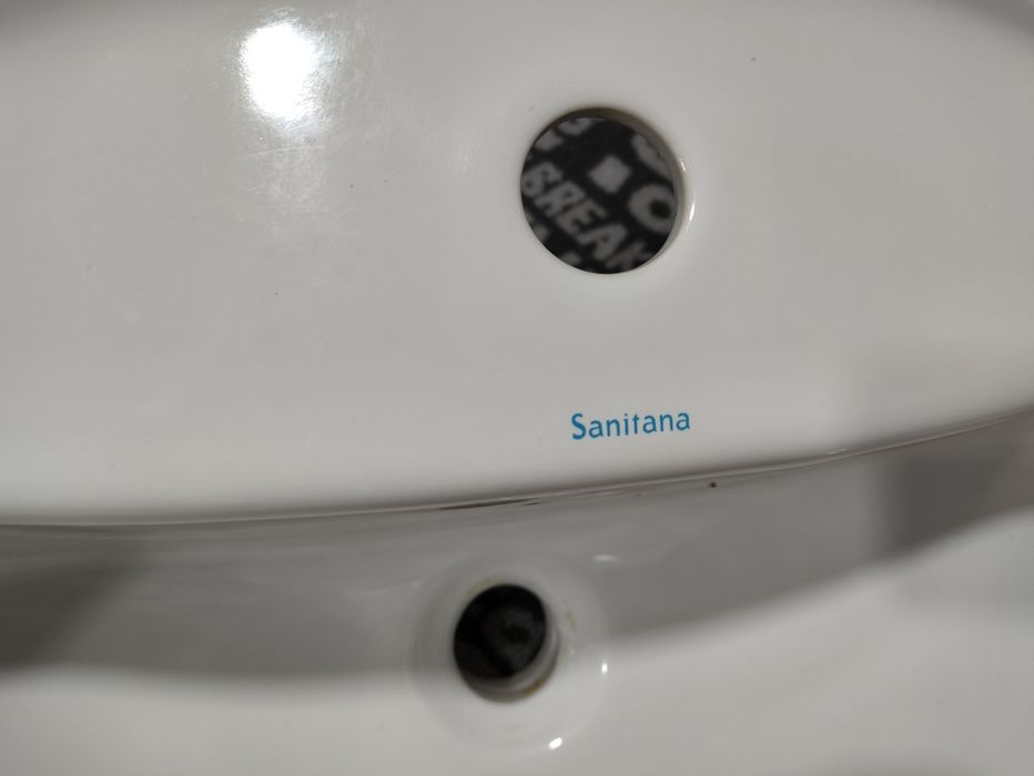 Lavatorio de encastrar loiça Sanitana