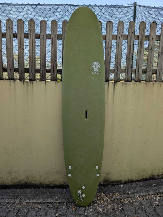 Prancha de surf em espuma 8'6" - 500 caqui