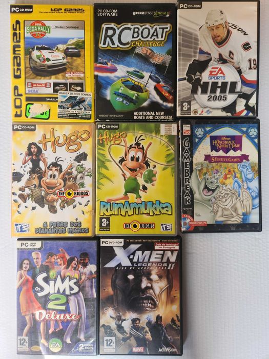 Jogos PC - CD-Rom e DVD - 1 e 2€