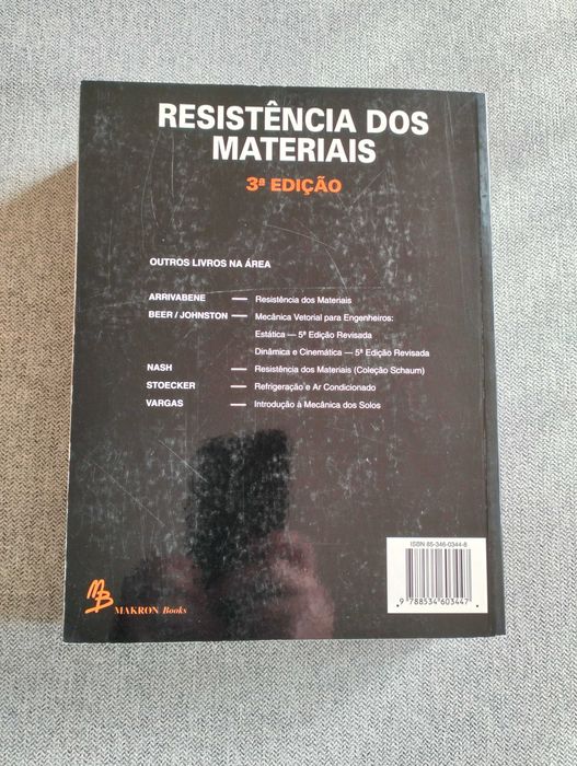 Livro "Resistência dos materiais"