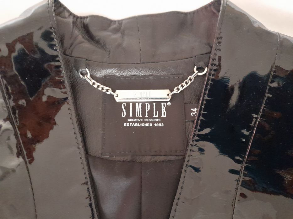 Kurtka skórzana r.34