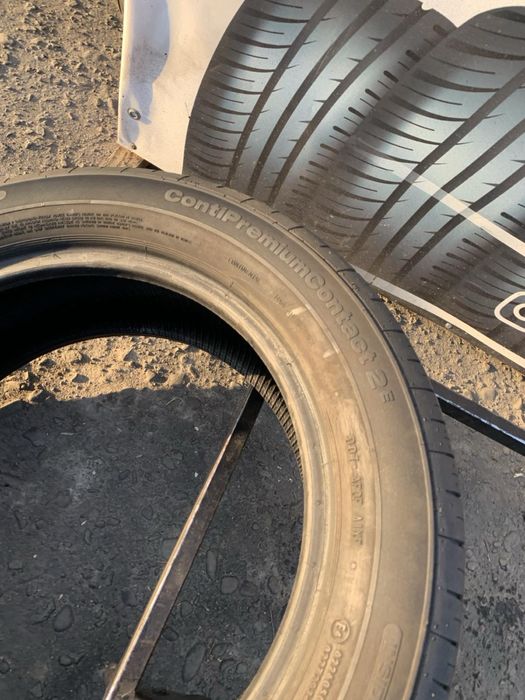 Шини 205/55 R16  пара Continental 6,2мм літо