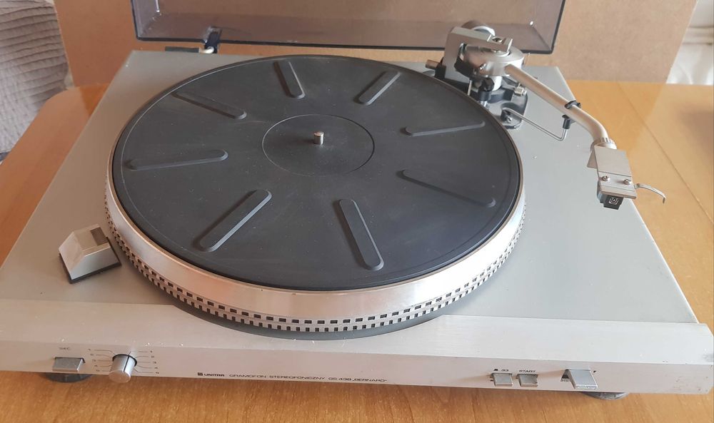 Gramofon Stereo UNITRA BERNARD GS-438 Srebrny