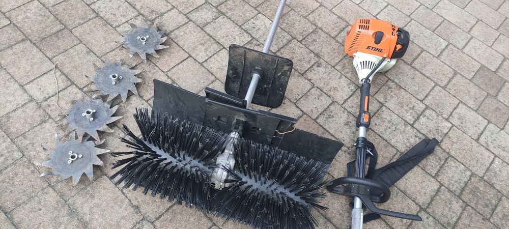 Stihl Glebogryzarka,zamiatarka  Stihl Combi