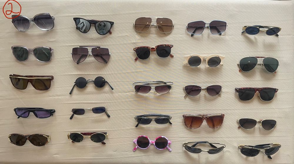 Óculos de sol vintage