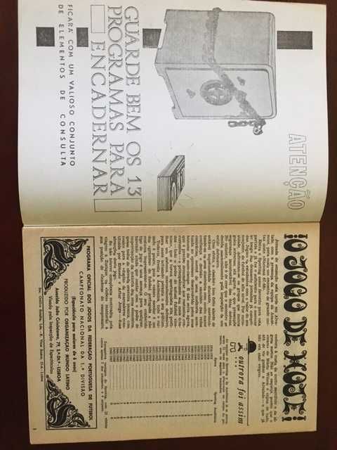 Futebol - Programa de Jogo - Época 1967/1968 - Sporting vs Académica