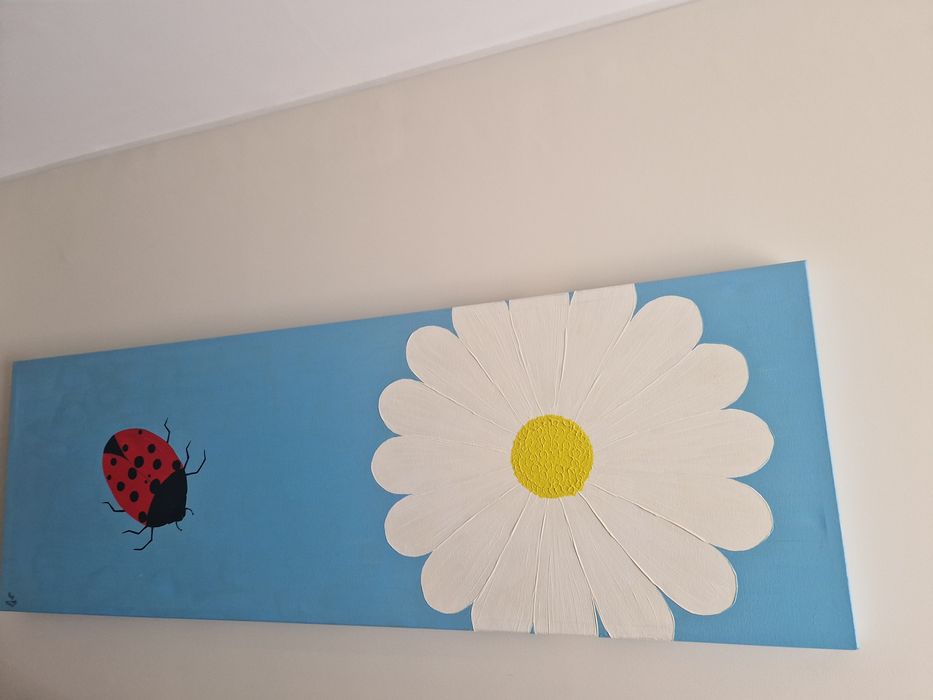 Tela decorativa (145 cm por 50 cm)
