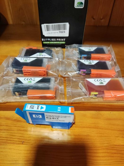 Tinteiros + Cabeça de Impressão HP 364