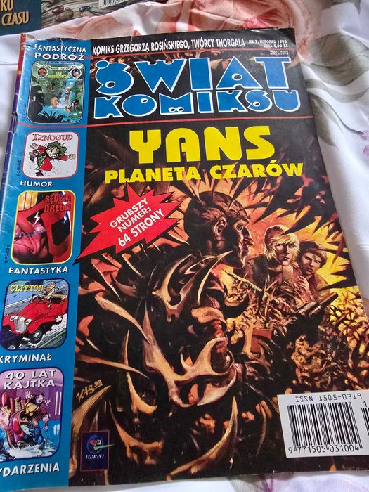 Magazyn ,czasopismo swiat komiksu