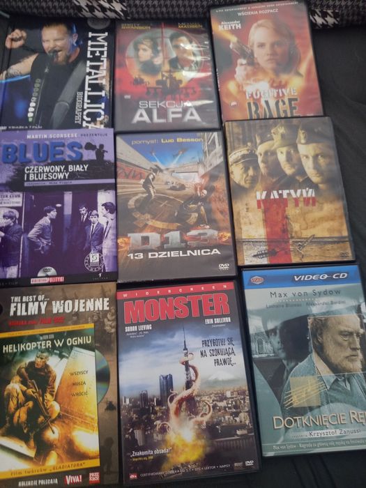Filmy na płytach DVD