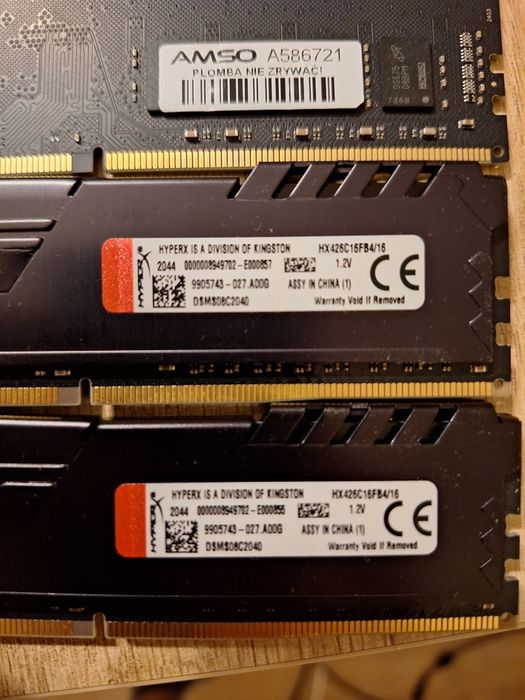 Pamięć DDR4 8gb 16gb 32gb 2400mhz 2666mhz