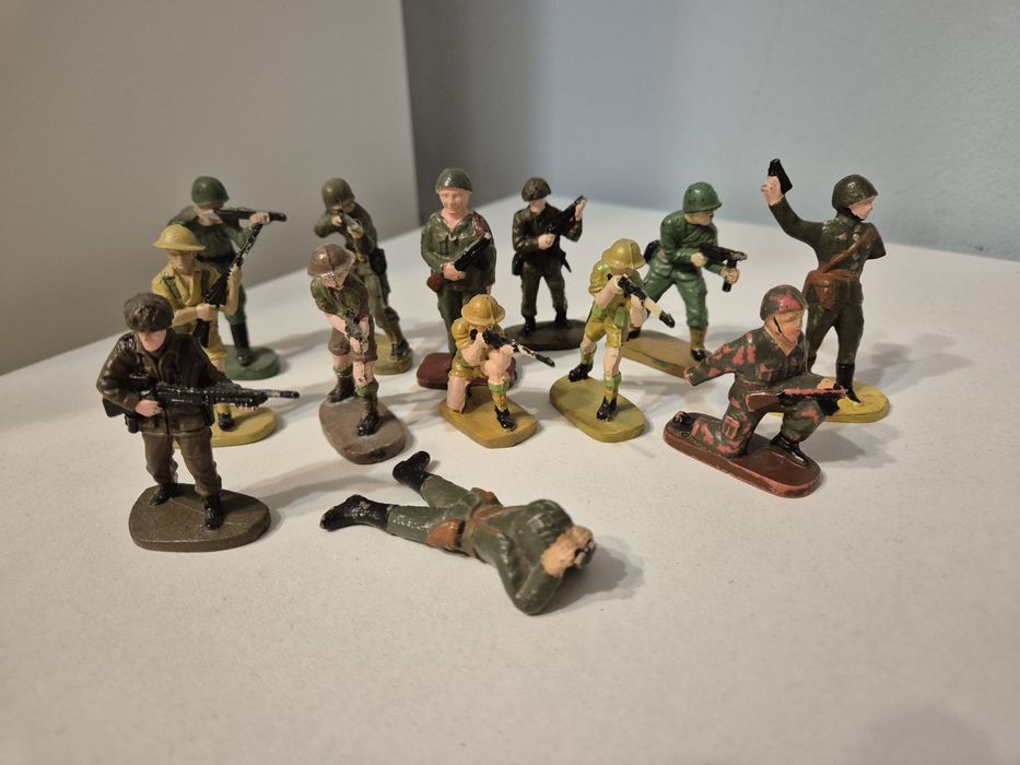 Żołnierzyki, figurki PRL - II wojna światowa
