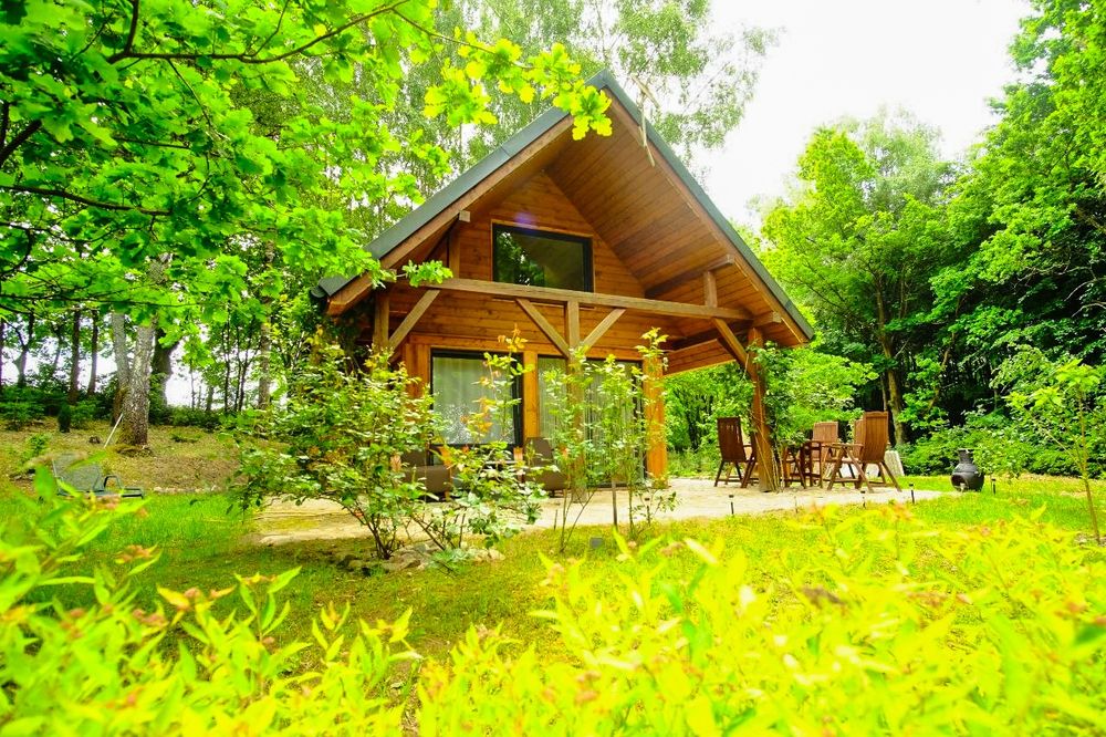 Domek nad jeziorem, komfortowy, całoroczny, cisza i spokój