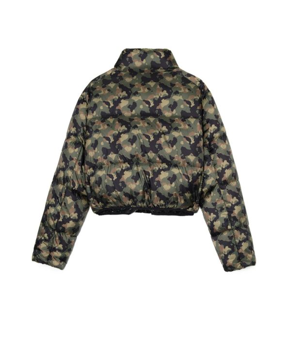 Krótka kurtka puffer moro