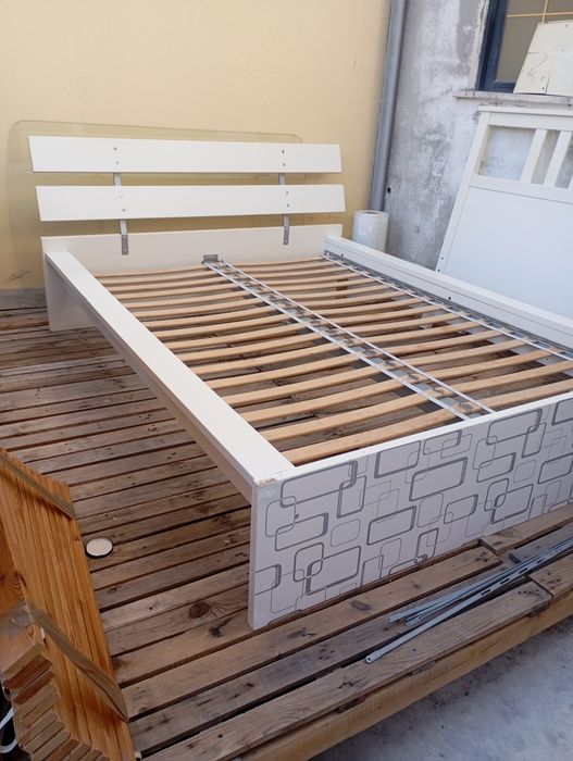 Cama com colchão