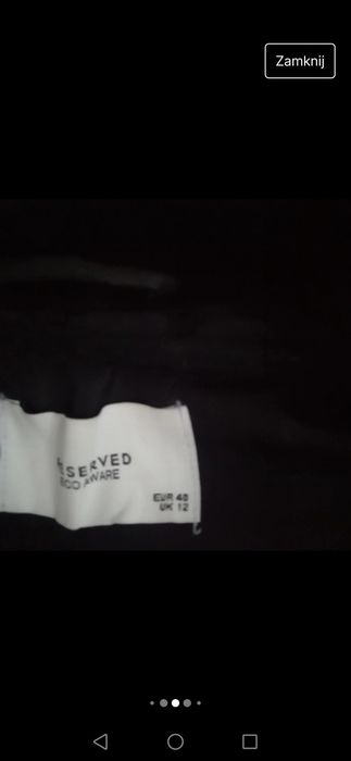 Długa kurtka zimowa Reserved