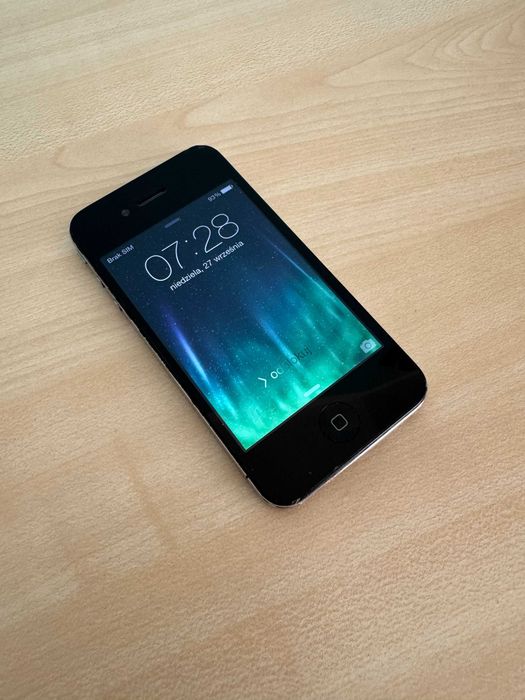 Apple iPhone 4 16 GB czarny | iOS 7.1.2 | UNIKAT | KOLEKCJONERSKI