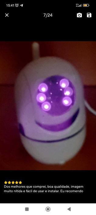 Câmera 4K Impecável