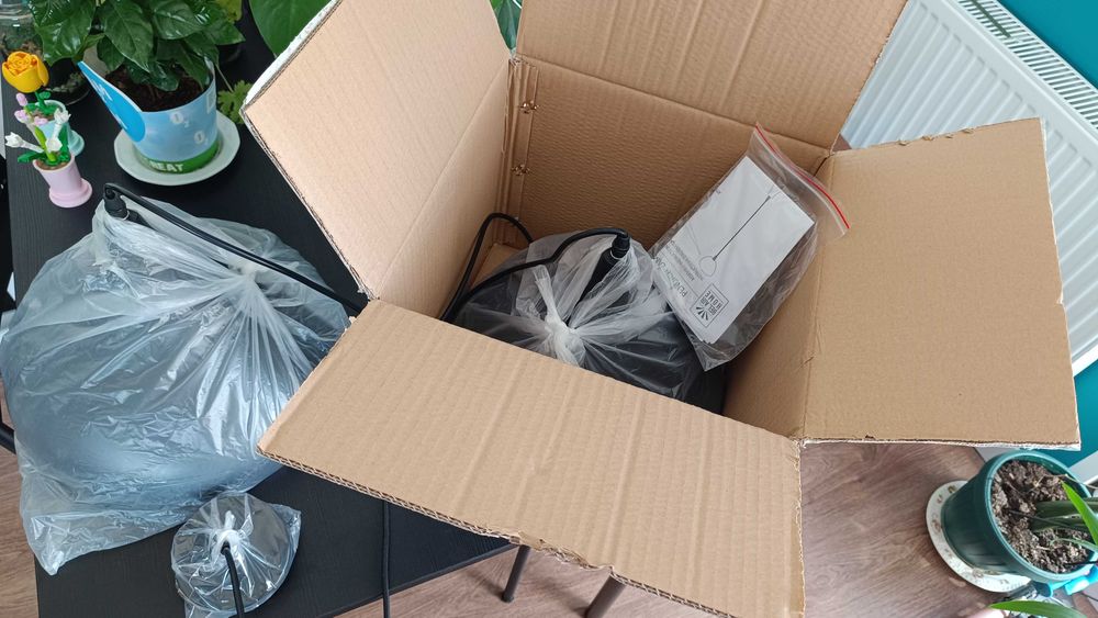 Kurier GRATIS, Lampa wisząca vintage retro loft złoto czerń, E27