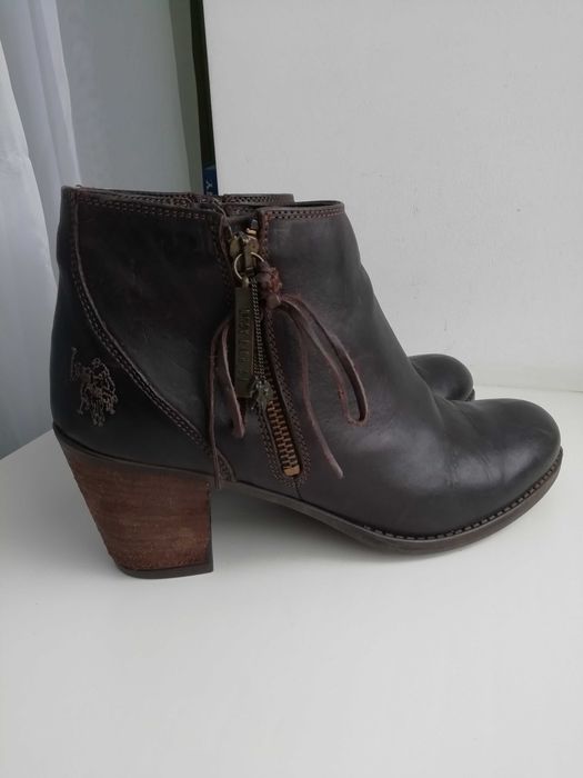 Шкіряні фірмові черевики американського бренду U.S.POLO ASSN!Оригінал!