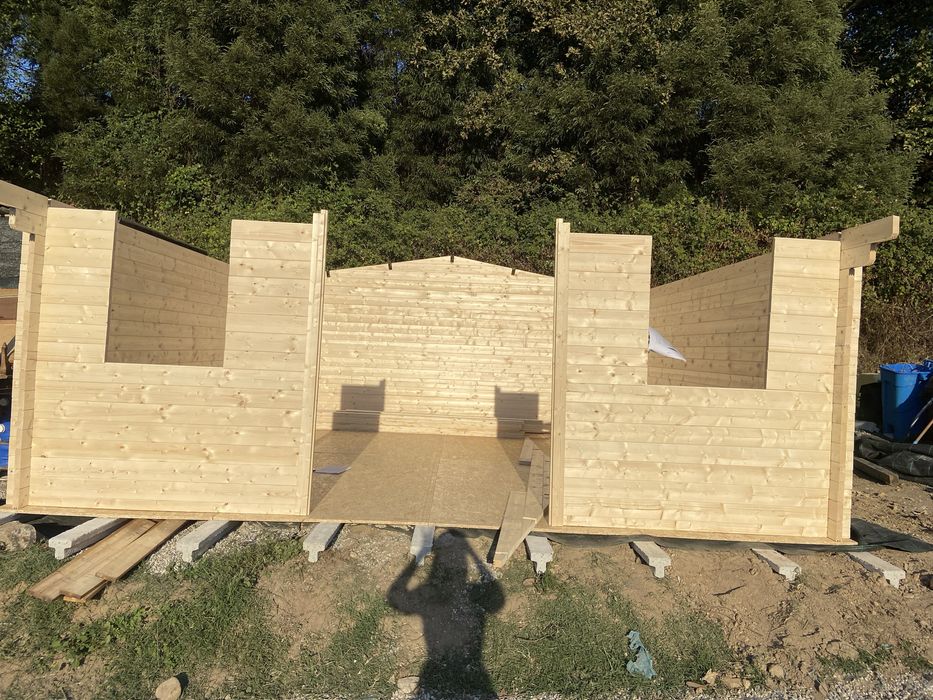 Casa abrigo de jardim 4mX4m