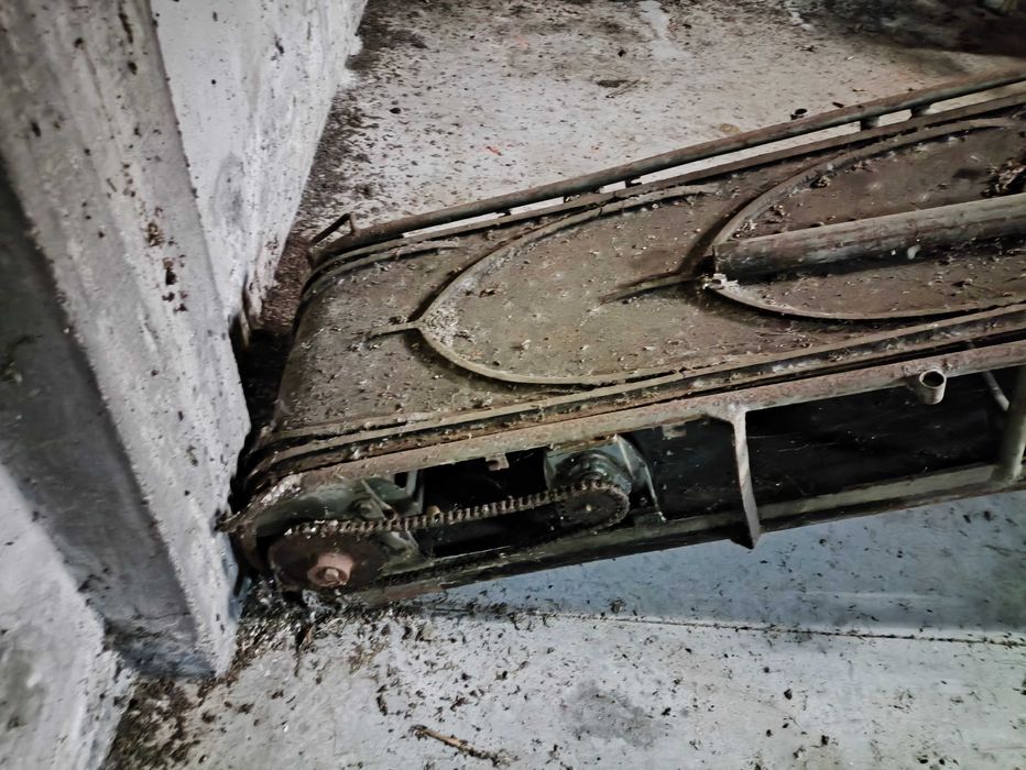 Tapete Rolante 5m comprido, 50cm largura tela, motor trifásico