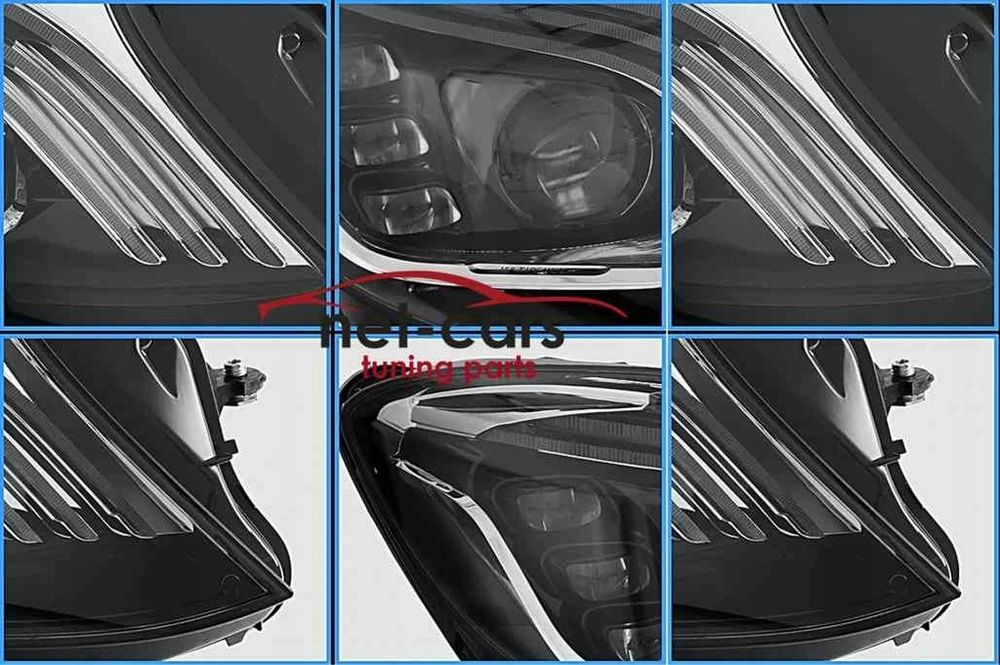 Reflektory lampy przód MERCEDES 12-17 S W222 wz Lift FULL LED Dynamiki