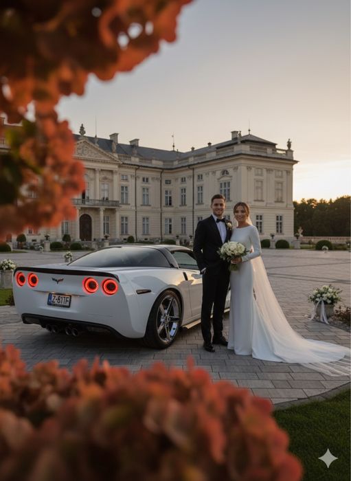 Wynajem auta do ślubu Corvette