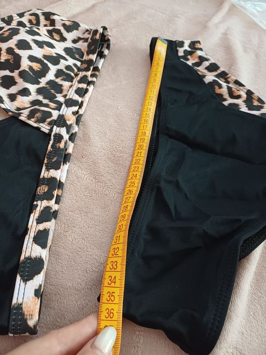 Купальник с леопардовым принтом