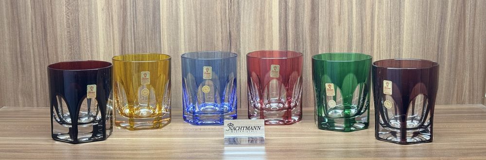 Хрустальные стаканы для виски Nachtmann серия Antika GDR Германия