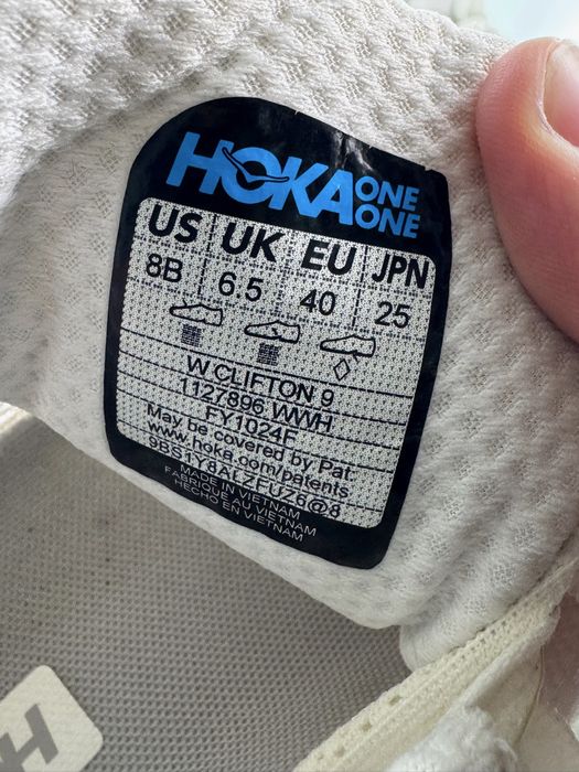Кросівки Hoka Clifton 9 40 розмір Е12561